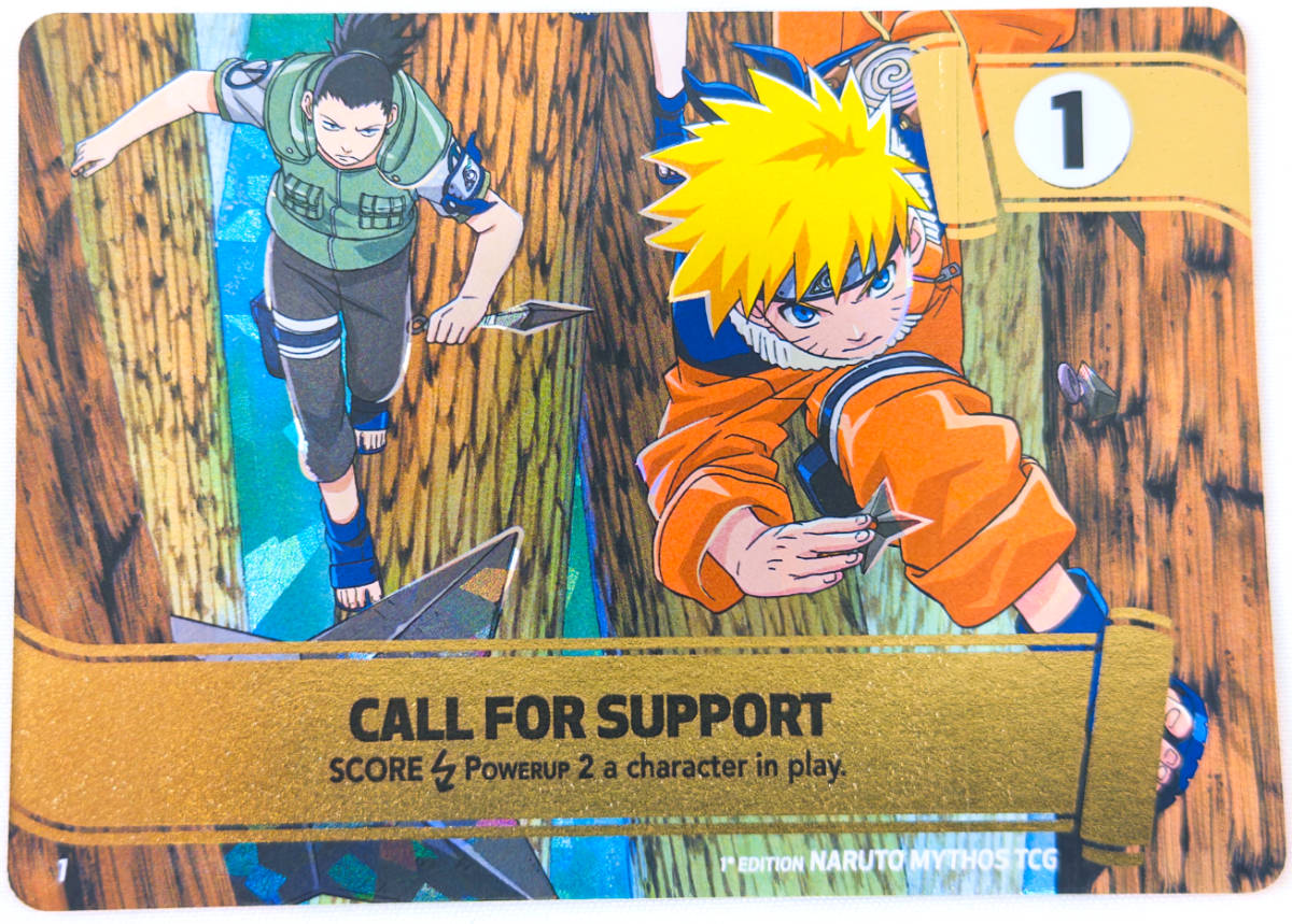 TCG PR winner カード 英語版 X NARUTO MythosTCG Mythos 我愛羅
