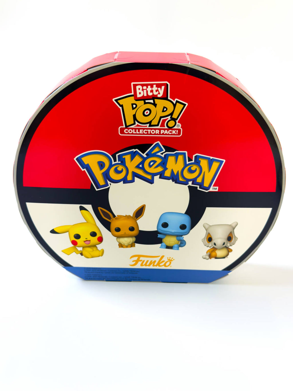 Funko Bitty Pop Pokémon 12-Pack vista trasera con diseño del collector pack