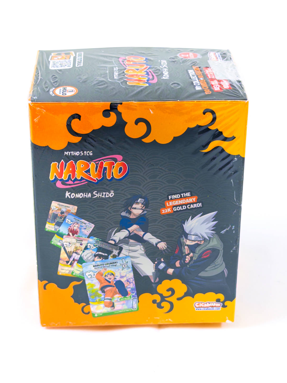 Naruto Mythos TCG Booster Box Konoha Shido 1st Edition | Slab Crow