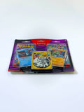 Pokémon Team Rocket Triple Blister (EN) vista frontal con cartas promo y moneda incluida