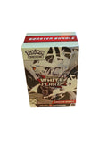 Booster Bundle White Flare Pokémon TCG en inglés, producto sellado visto de frente.