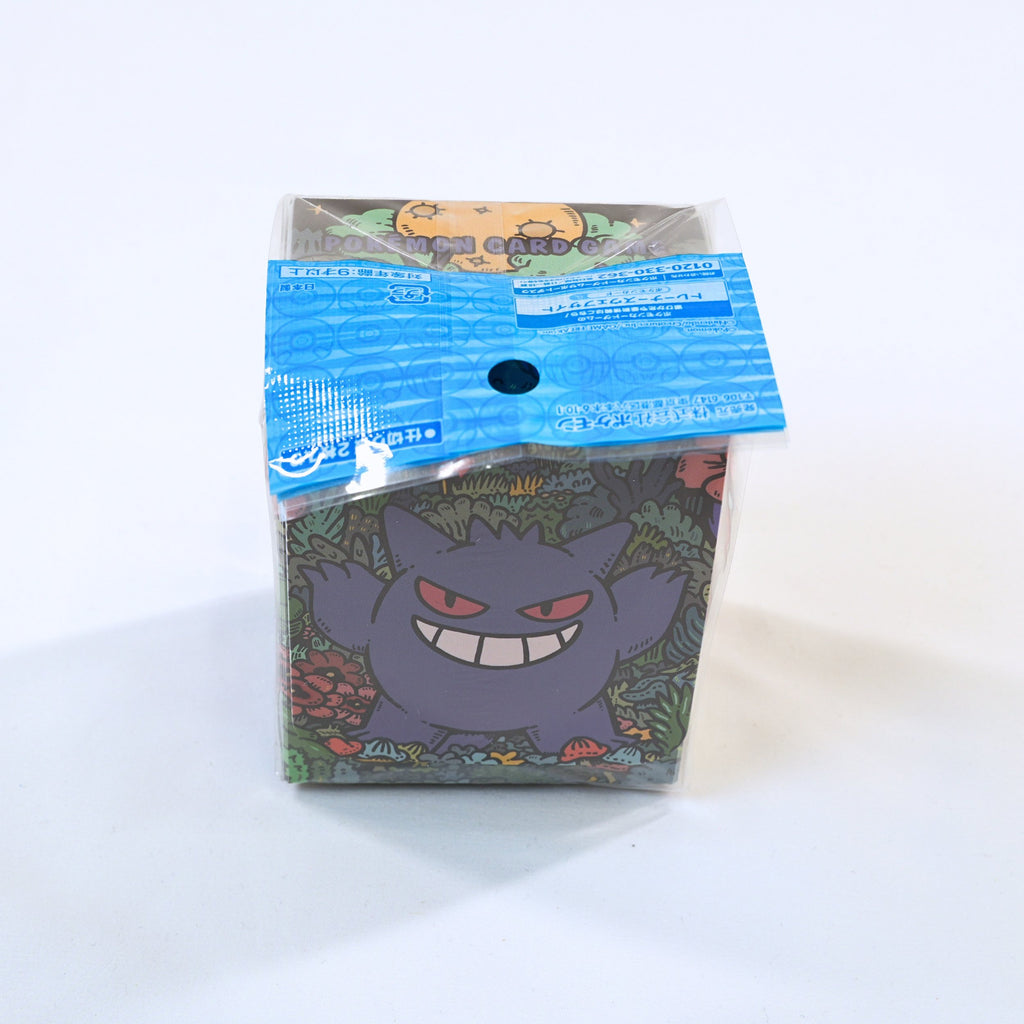 Deck Case Gengar Pokémon Center Japan japonés vista frontal de pie