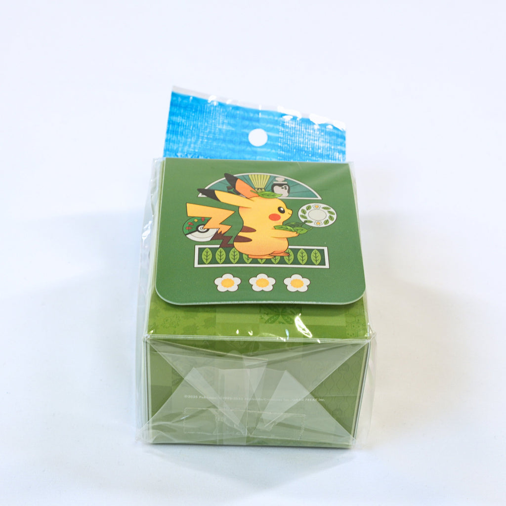 Deck Case Tea Shop Poltchageist Pokémon Center Japan japonés vista frontal inclinada