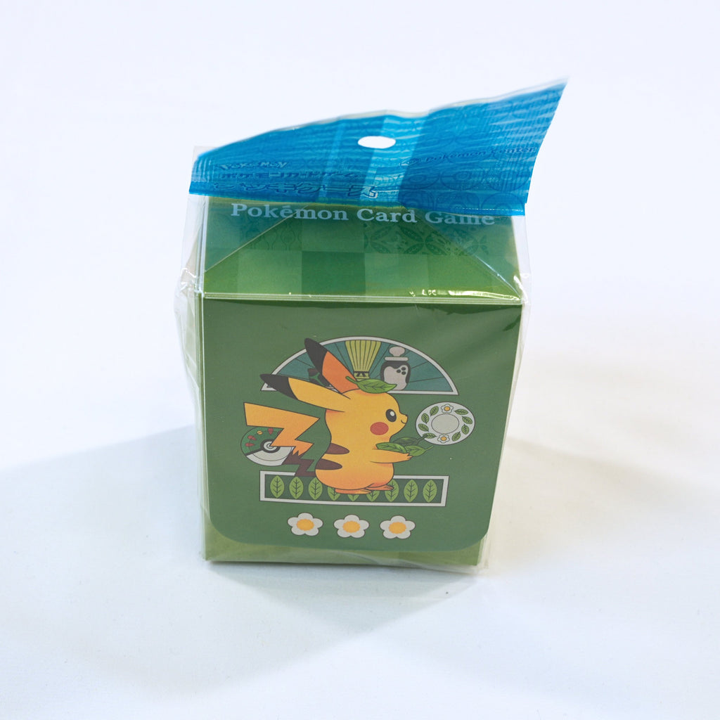 Deck Case Tea Shop Poltchageist Pokémon Center Japan japonés vista frontal de pie