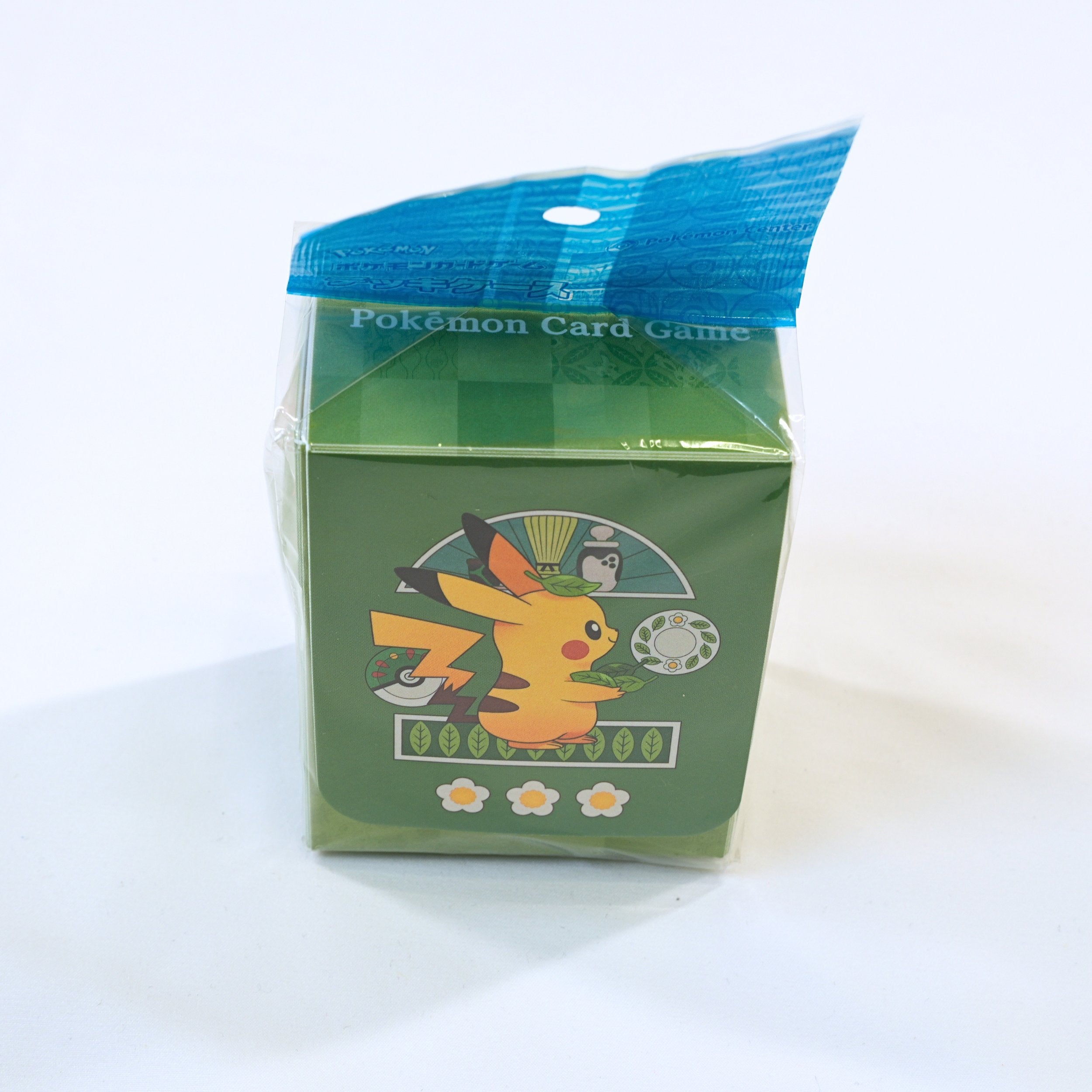 Deck Case Tea Shop Poltchageist Pokémon Center Japan japonés vista frontal de pie