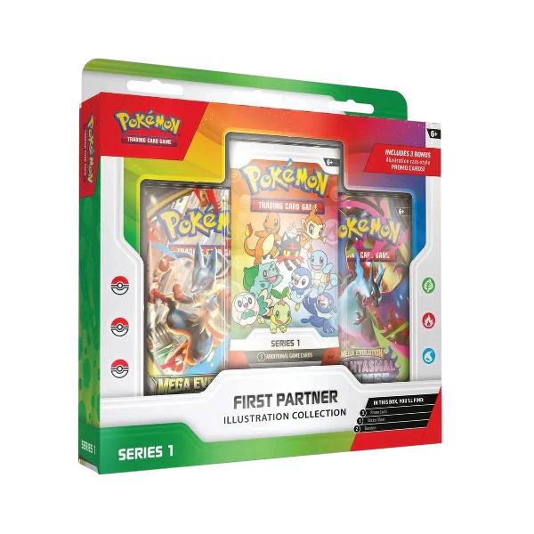Colección Ilustración Primer Compañero Serie 1 Pokémon (Español)