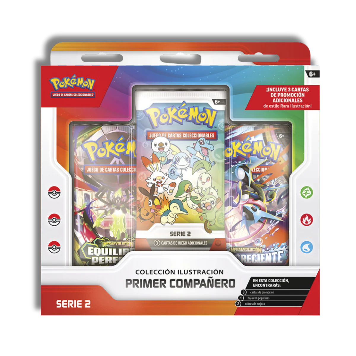 Colección Ilustración Primer Compañero Serie 2 Pokémon (Español)
