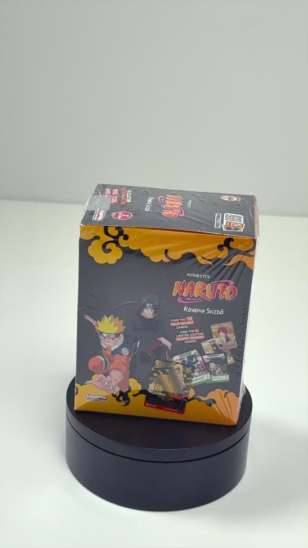 Naruto Mythos TCG Booster Box Konoha Shido 1st Edition | Slab Crow